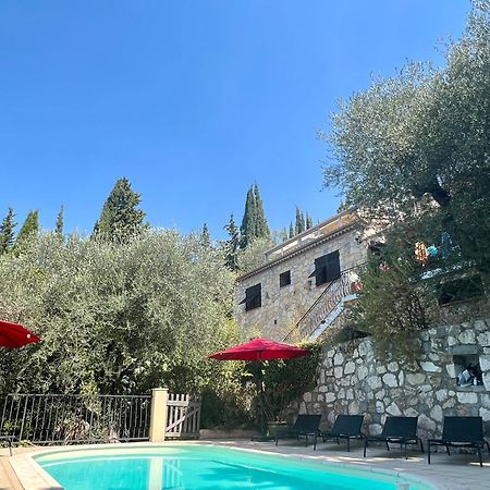 Entre Nice Et Monaco Grande Villa Avec Piscine Privee 12 Personnes Drap Bagian luar foto